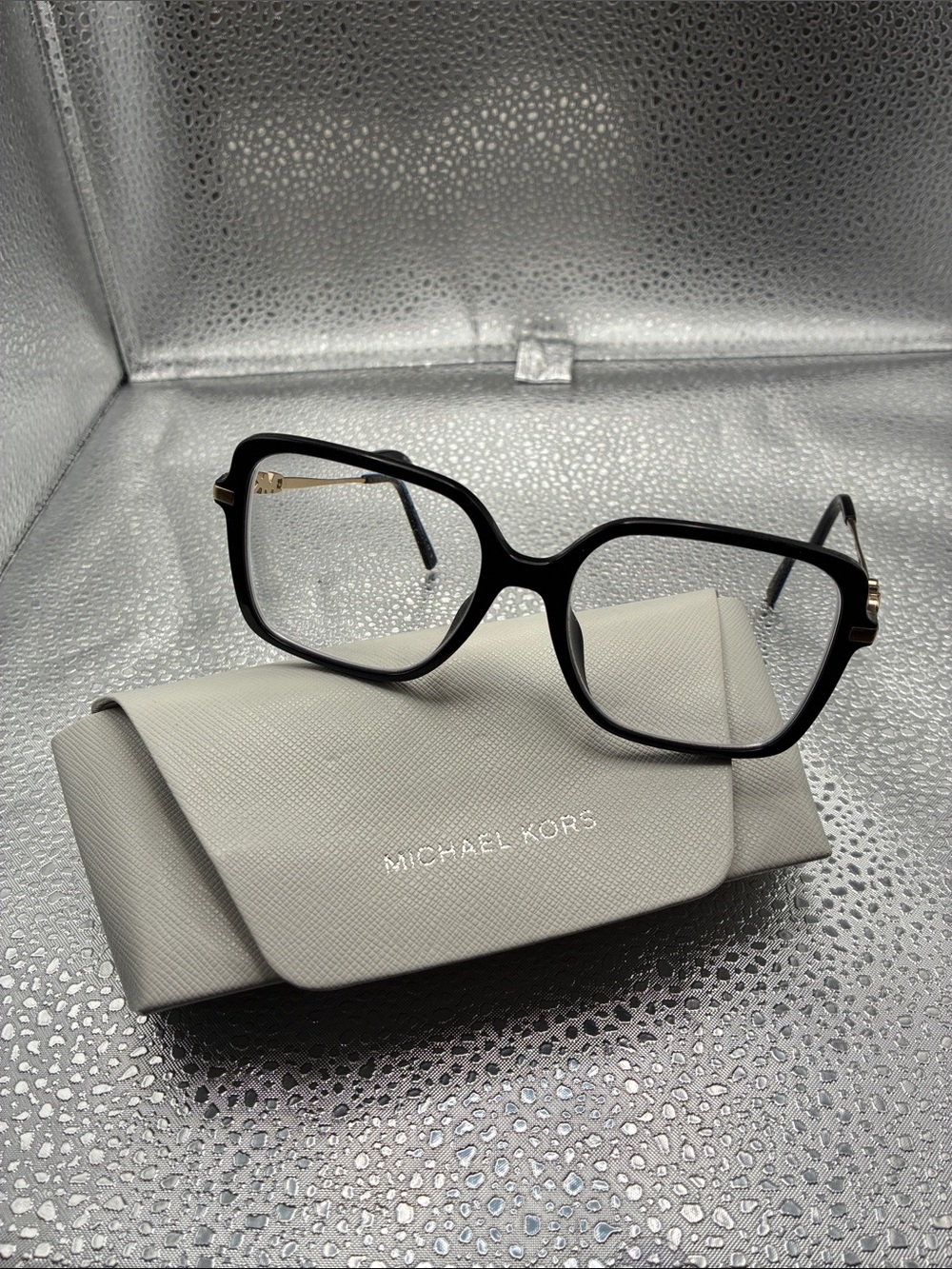 Michael Kors Black and Gold Women's Fashion Glasses